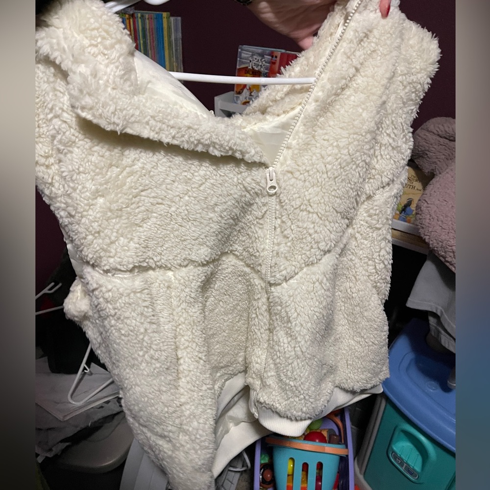 Teddy Full Zip Vest